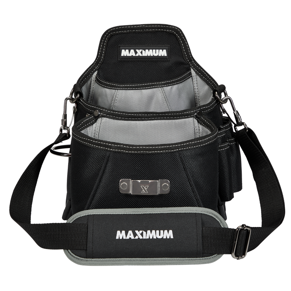MAXIMUM Fabric Single Tool Pouch/Utility Pouch w/ 9 Pockets Canadian Tire