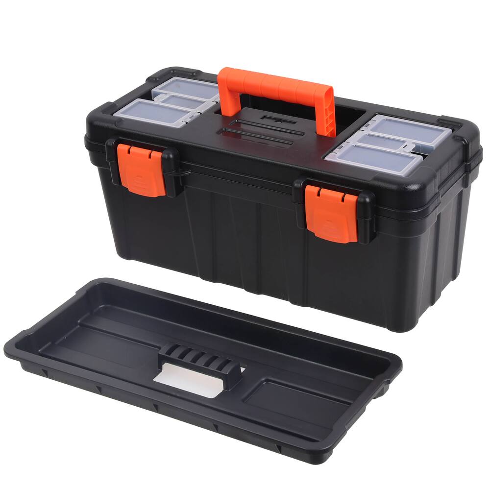 Certified Portable Plastic Tool Box w/ Removable Tray, 20-in | Canadian ...