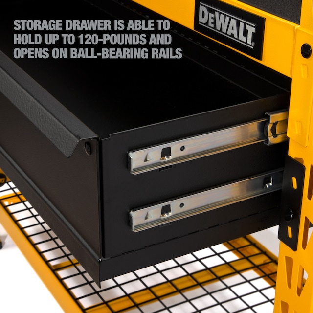 DeWALT 2Shelf Industrial Storage Rack Workbench, 4ft Canadian Tire