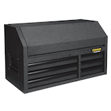 Stanley Tool Chest with 6 Drawers, Power Bar with USB, Black, 41-in Front_Three_Fourths_Angled_Right