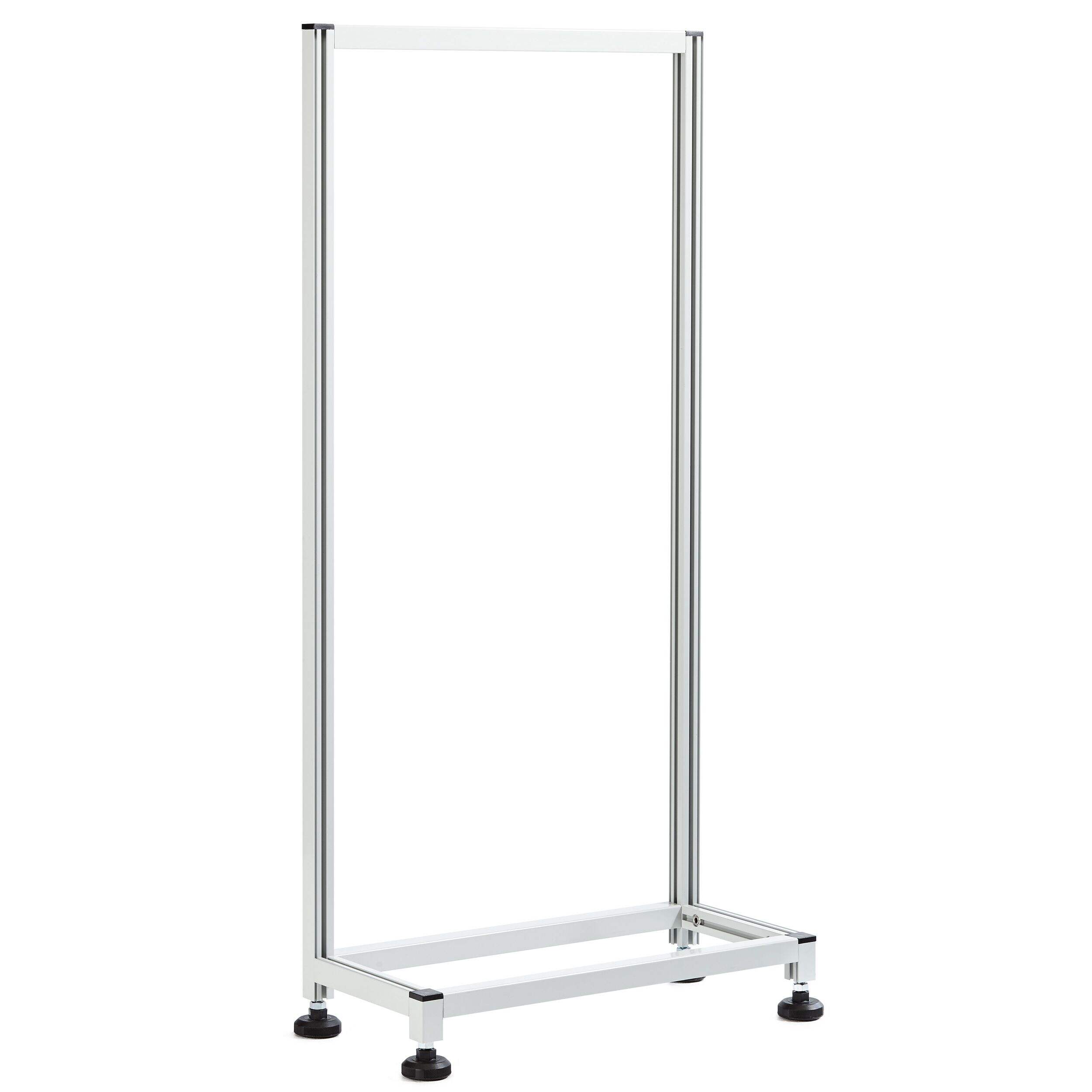 Ideal Security Single Sided 15-Rows x 9-Tilt Bin Organizer Self Standing Frame, 24x46-in Front_Flat