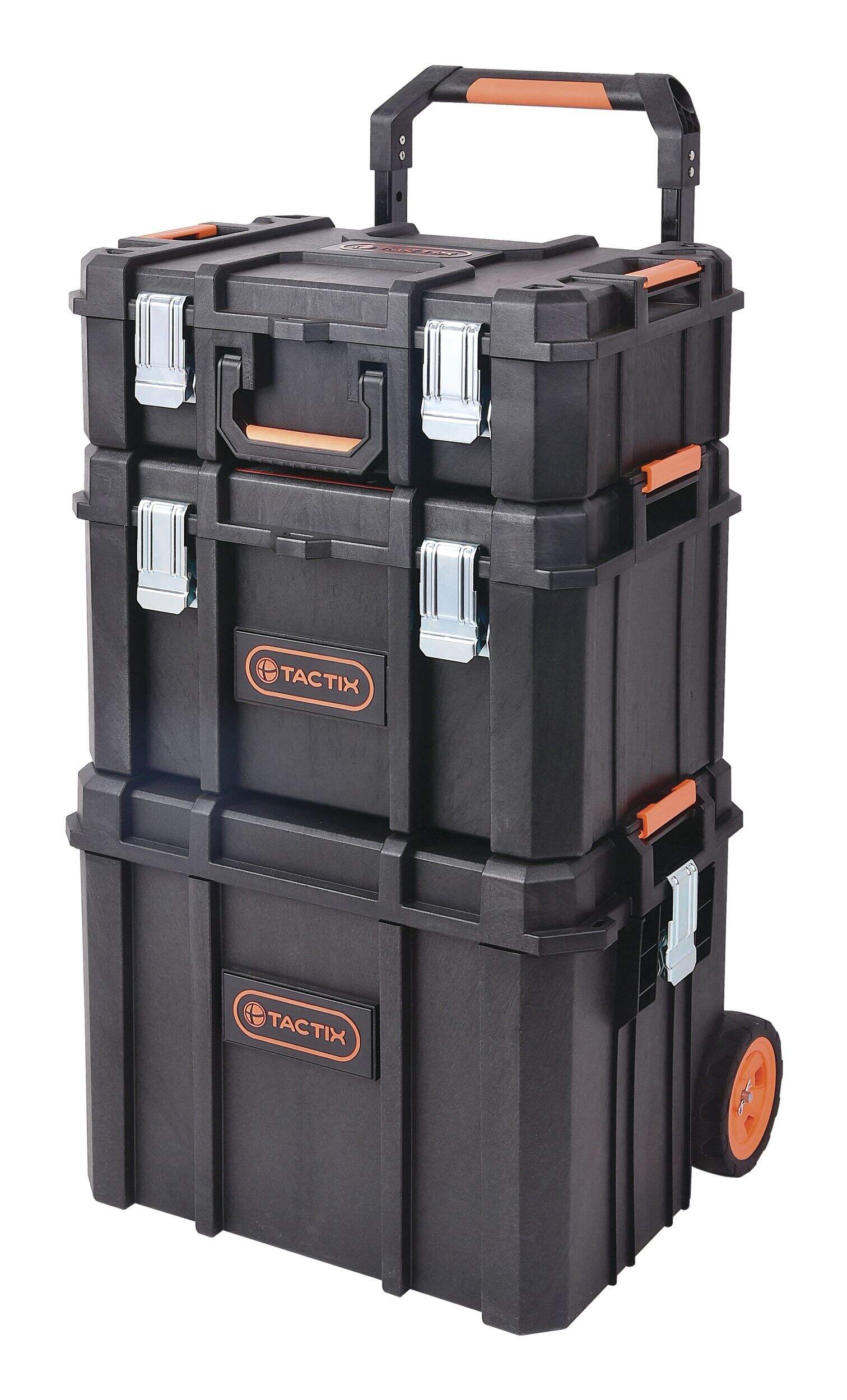 Tactix Mobile Tool Box, 3-pc Front_Angled_Left