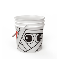 Canadian Tire Halloween Plastic Bucket, 2-Gal (7.5-L) Front_Elevated