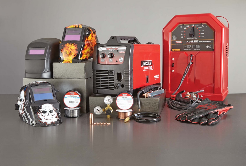 Soudeuse à filélectrode Lincoln Electric K2658 MIG Pak 140, fil 120 V