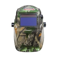 Lincoln Electric Shades 9-13 Auto Darkening Welding Helmet, Camo Front_Elevated