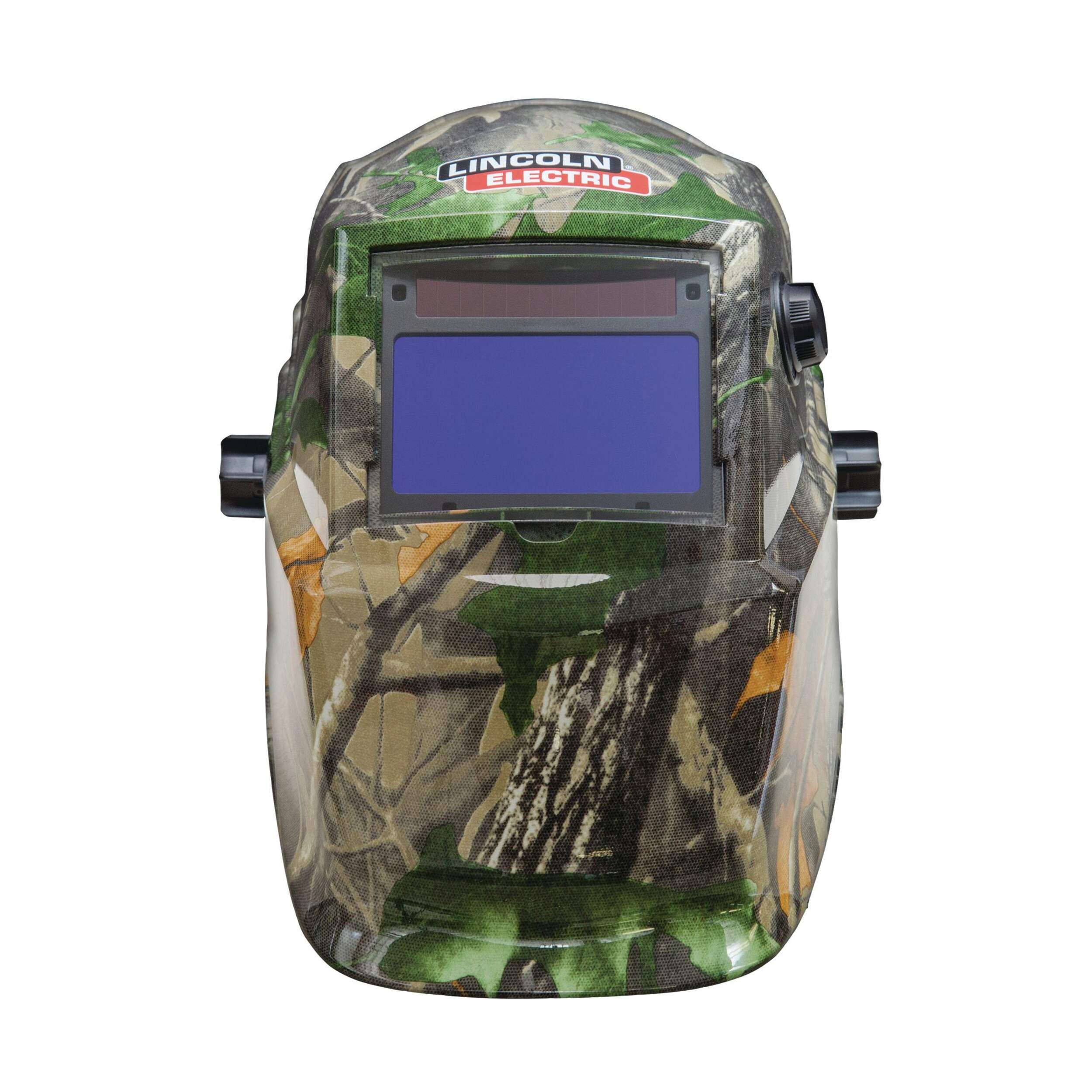 Masque de soudeur auto-obscurcissant Lincoln Electric Teintes 9-13, camouflage Front_Elevated