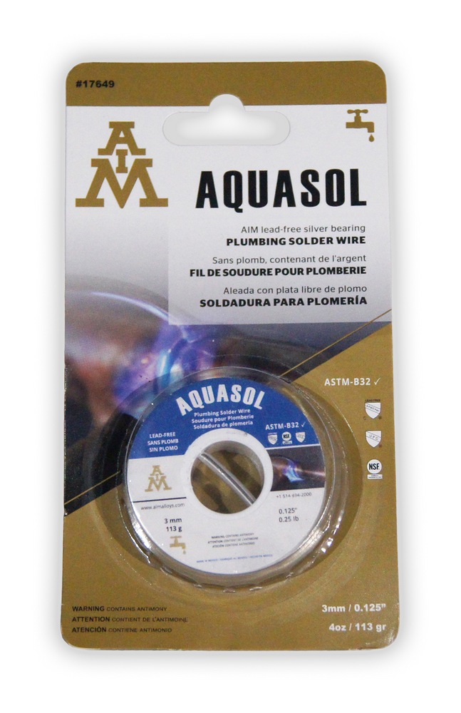 AIM Aquasol LeadFree Solid Wire Solder Canadian Tire
