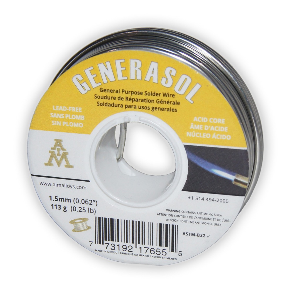 AIM Generasol, LeadFree SilverBearing AcidCore General Purpose