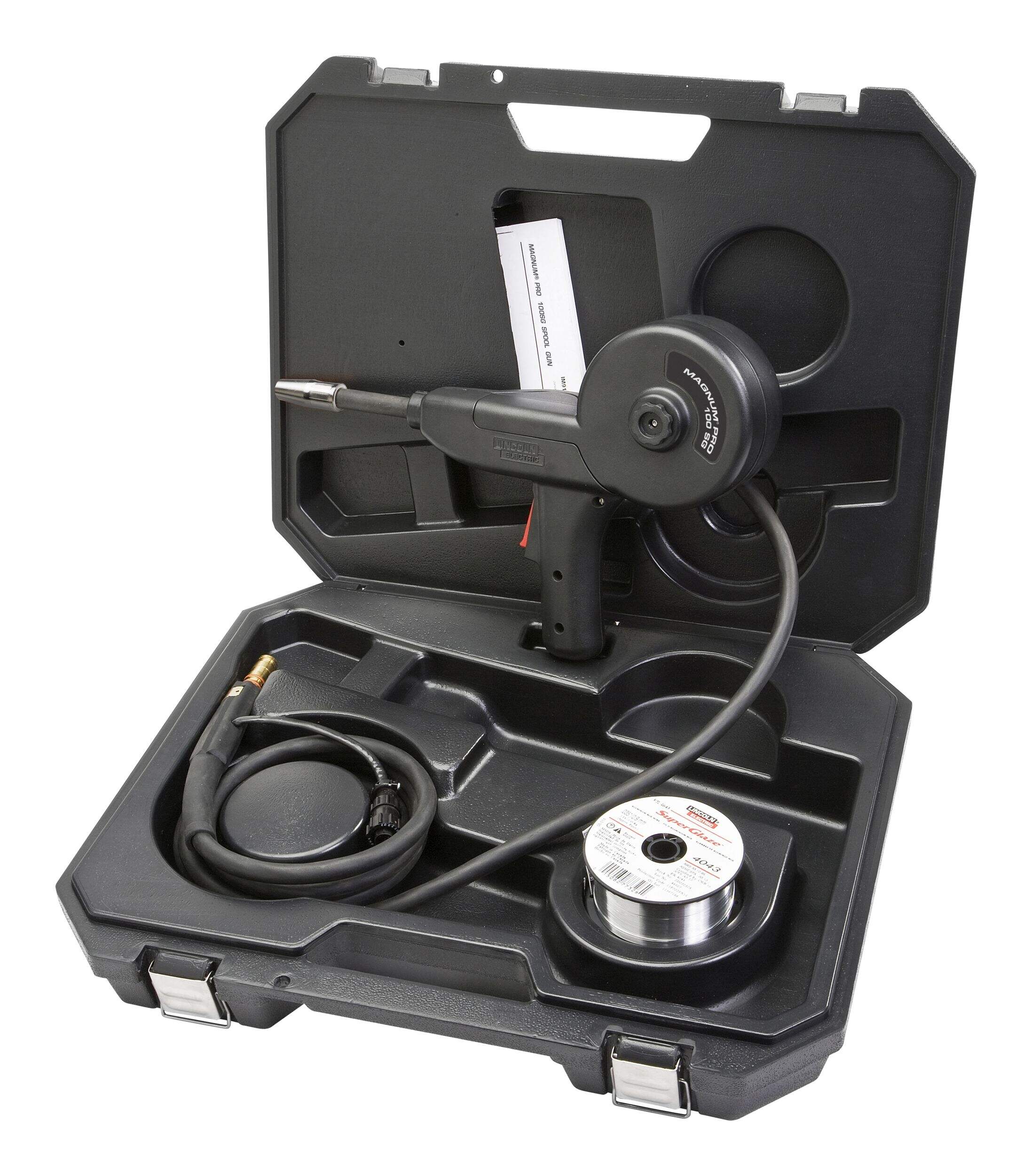 Pistolet à bobine avec fil Lincoln Electric K4360 Magnum Pro 120 V 100SG Overhead_Plunge