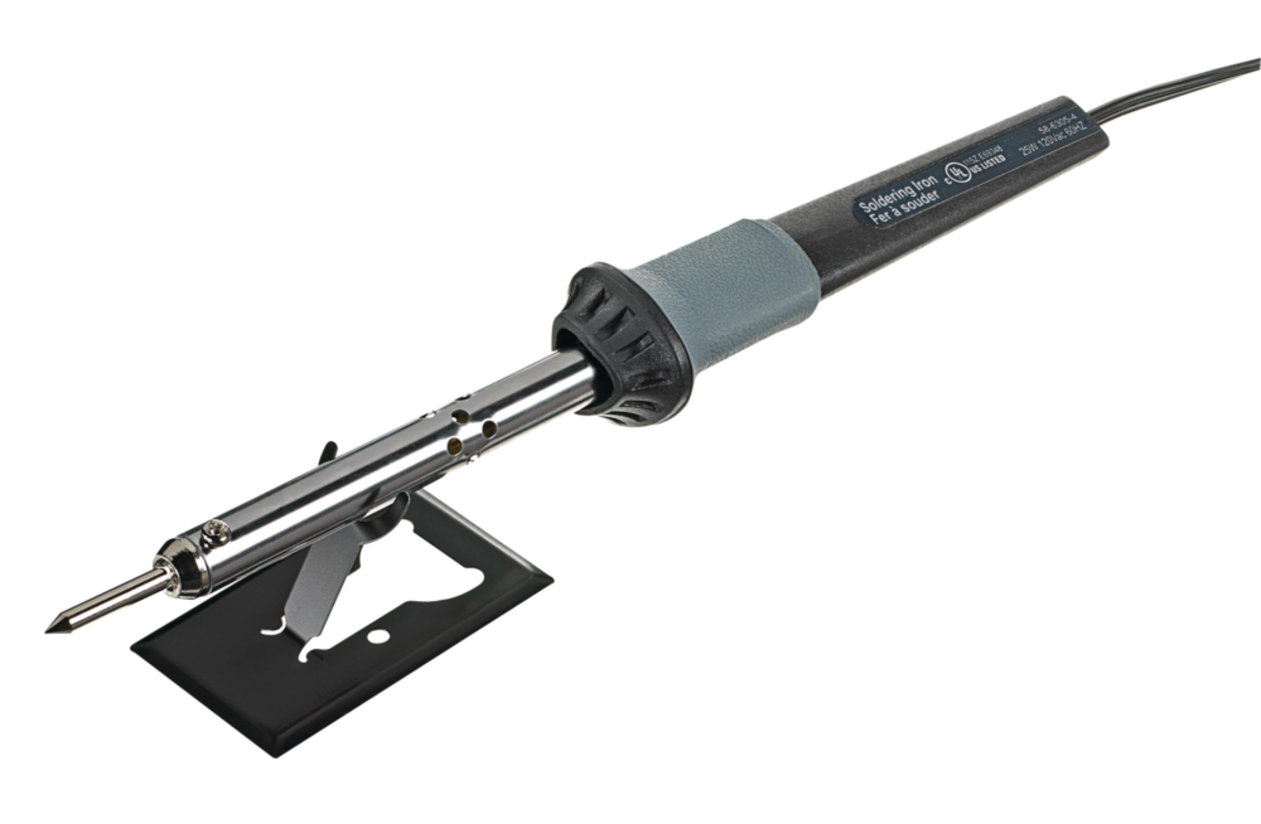 Mastercraft Soldering Iron, 25 W, 120 V Front_Angled_Left