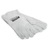 Lincoln Electric Leather Welding Gloves, White, One Size Composite_or_Mixed