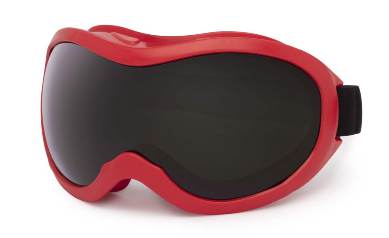 Lincoln Electric Shade 5 Cutting & Grinding Goggles, Black/Red