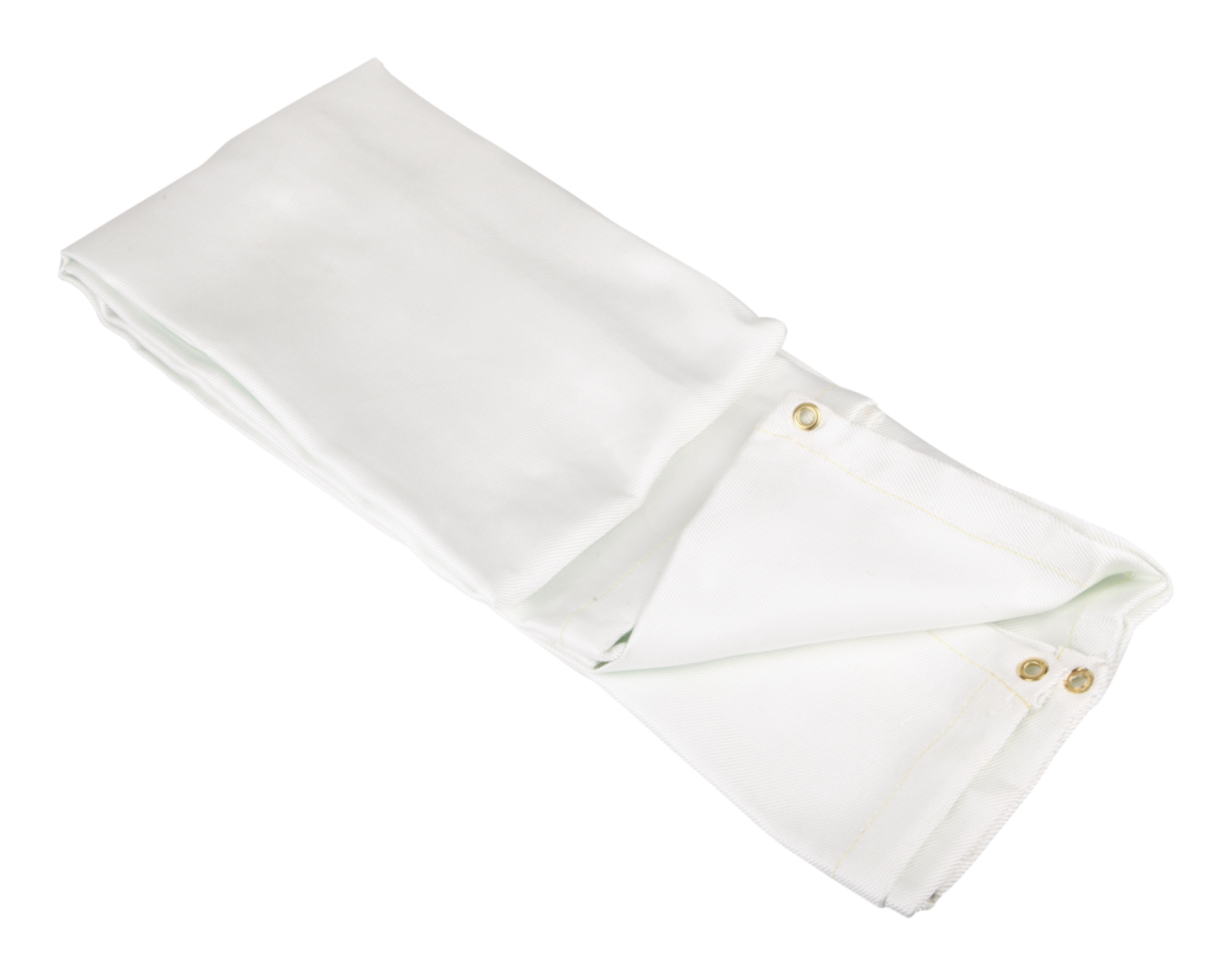 Couverture de soudage en fibre de verre Mastercraft, blanc, 6 x 8 po Overhead_Plunge