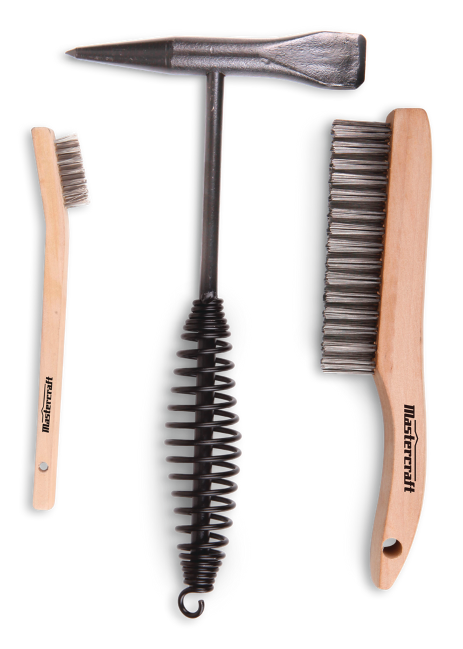Mastercraft ChiPPing Hammer/Brush Combo Set, 3Pc Canadian Tire