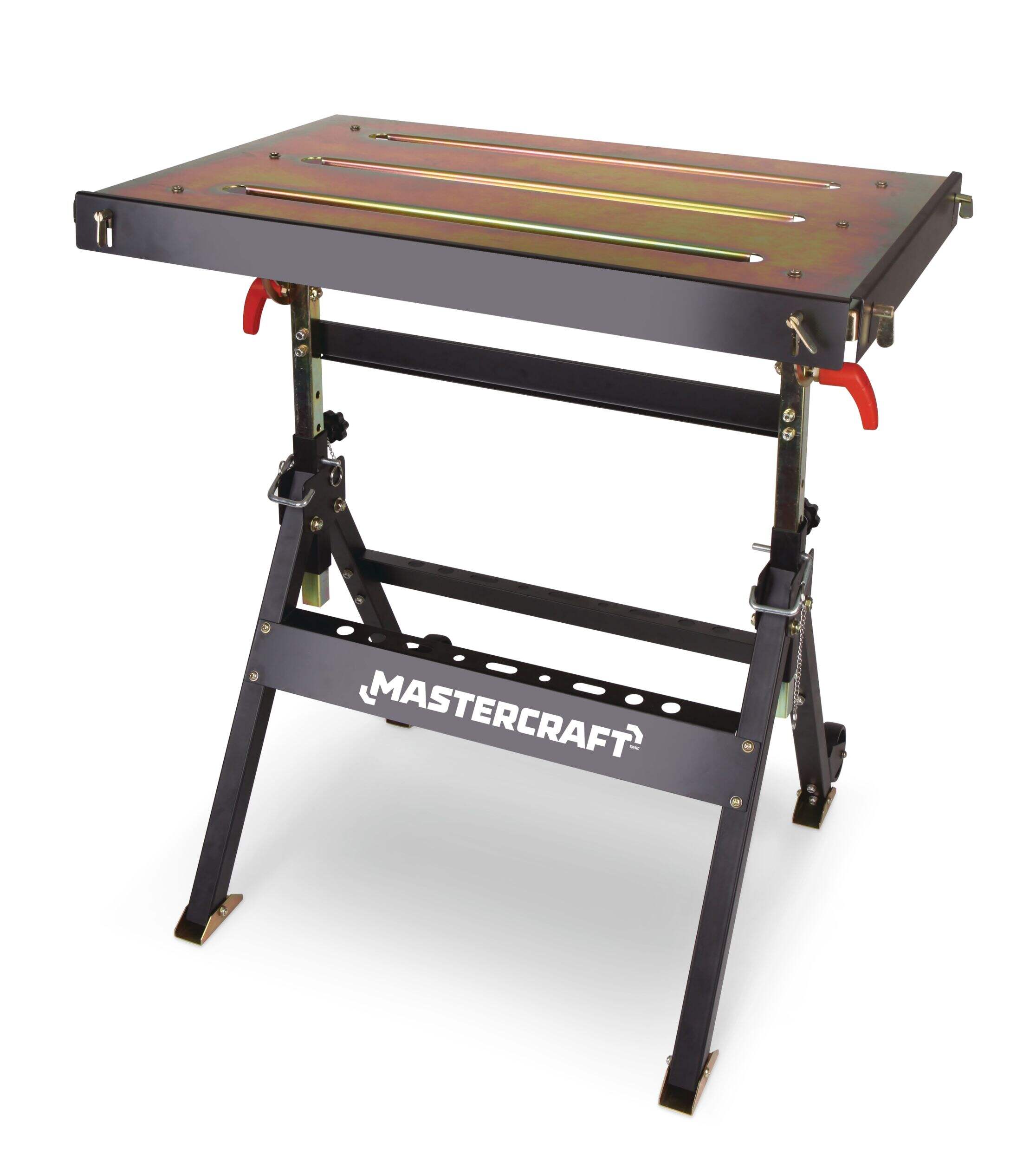 Mastercraft Welding Table, 100-kg Capacity Front_Three_Fourths_Angled_Left