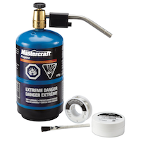 Mastercraft Propane Torch Kit, 5-pcs Composite_or_Mixed