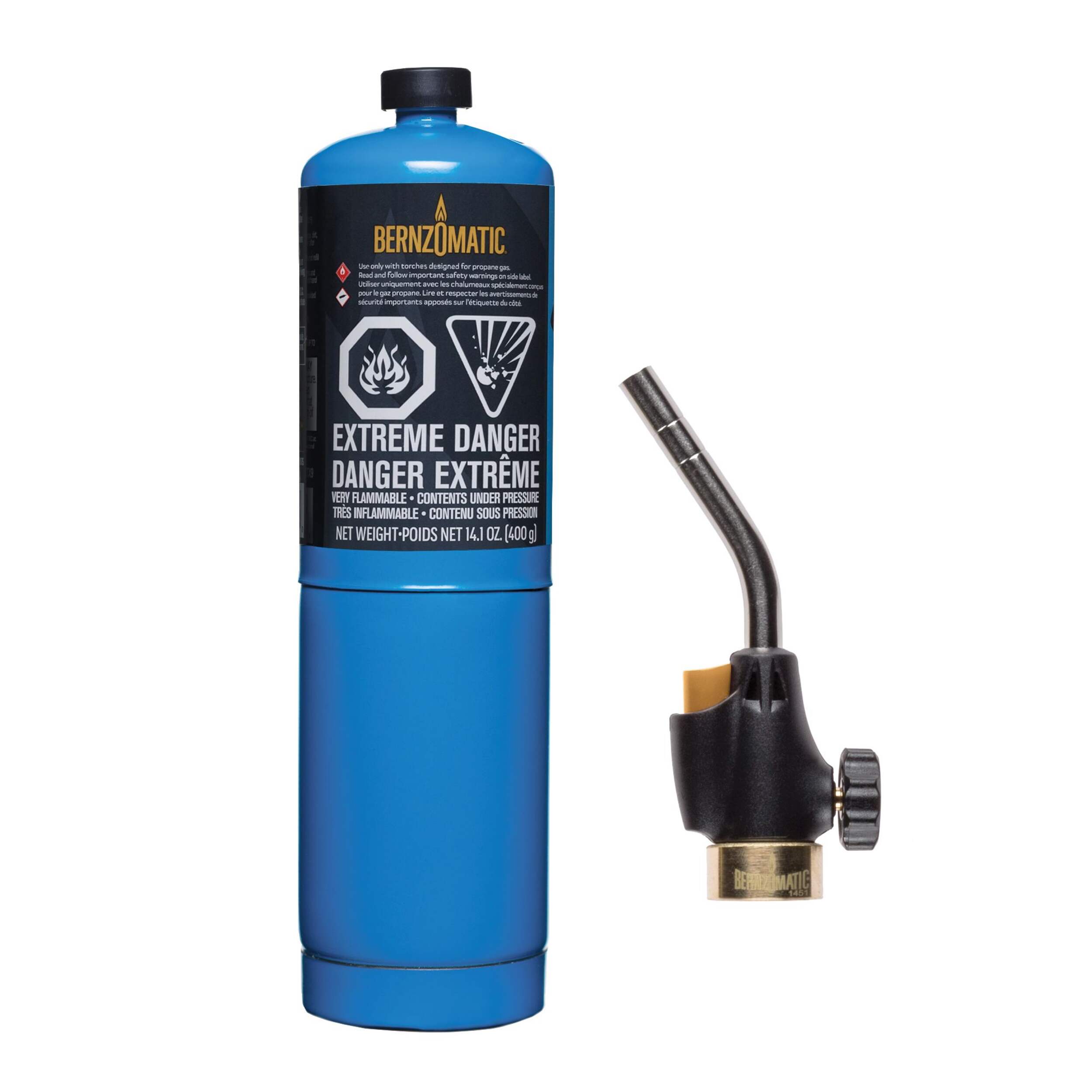 Bernzomatic Utility Torch Kit, 400-g Front_Flat