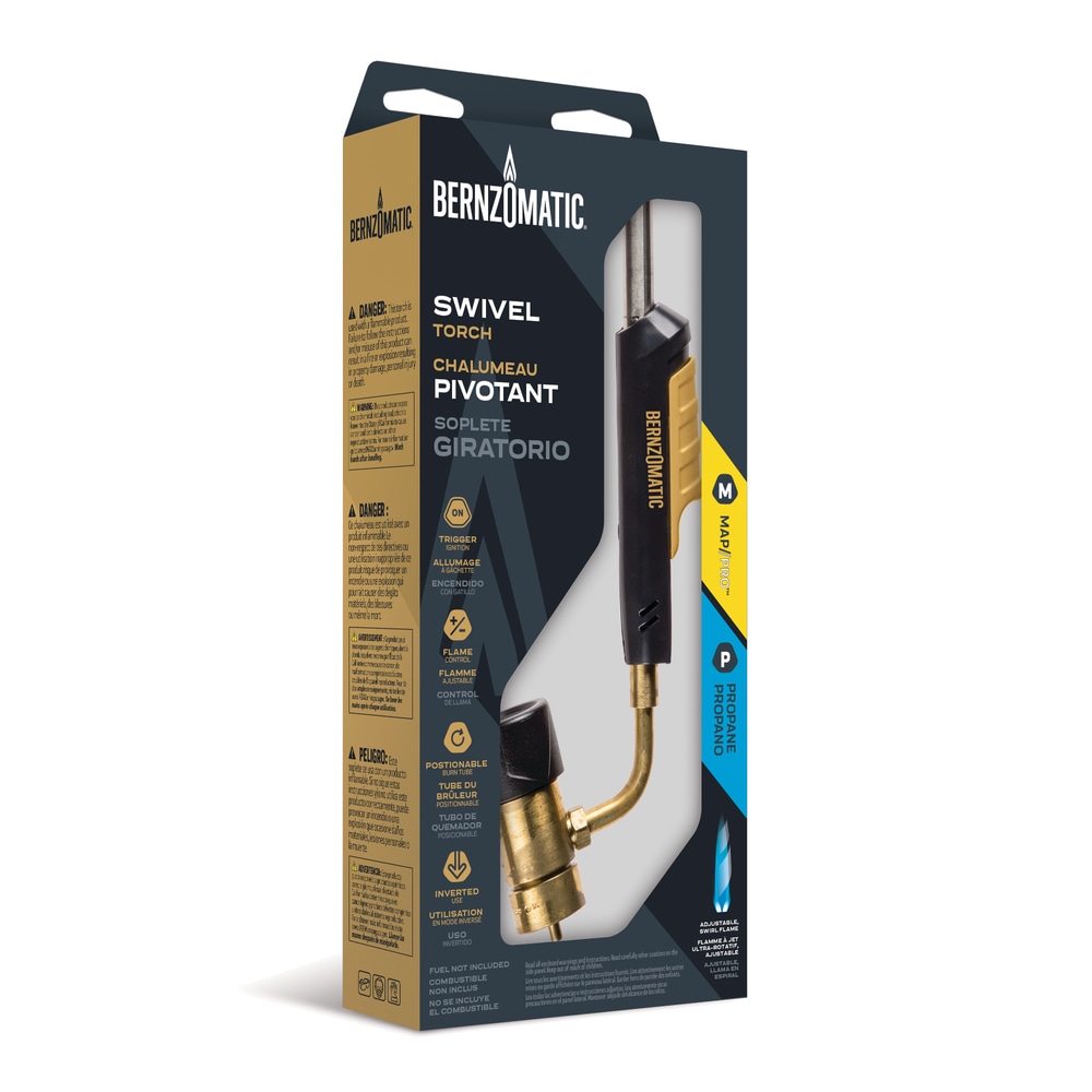 Bernzomatic TS99 AdjustableTemPerature ProPane Swivel Torch Canadian