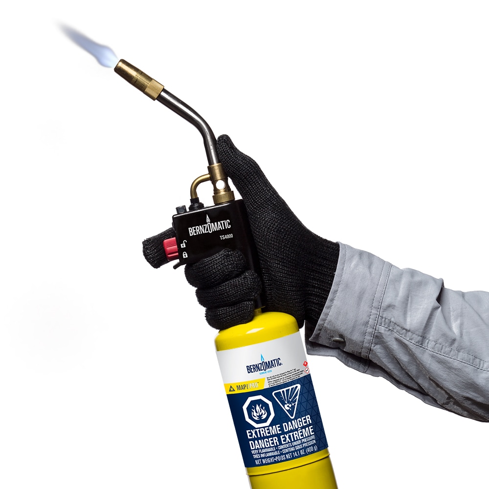 Bernzomatic TS4000 MaP/Pro HighHeat ProPane Torch Kit, 400g