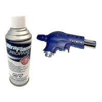 UltraCool Ultra Flame UF4955 ProPane Electric Trigger Torch Kit, 226-g, 2-Pc