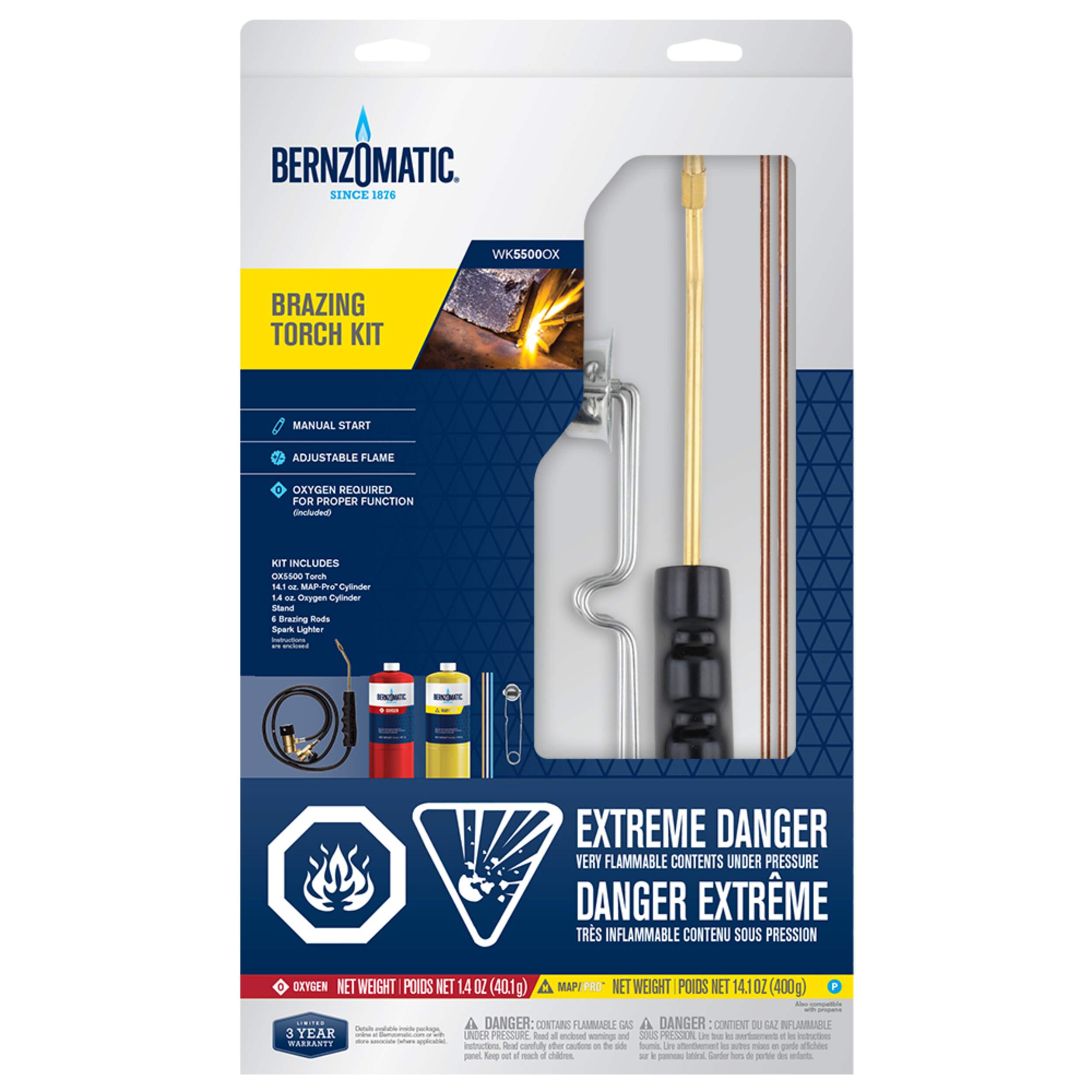 Bernzomatic Brazing Torch Kit Canadian Tire