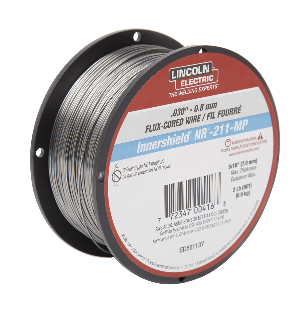 Lincoln Electric Innershield® NR®211MP FluxCored Welding Wire, 2lb