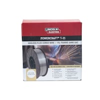 Lincoln Electric Power Craft T-11 Flux-Cored Welding Wire, 10-lb, 0.035-in