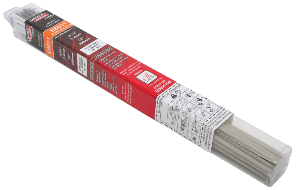 Lincoln Electric E6011 Welding Rod, 3/32in Canadian Tire