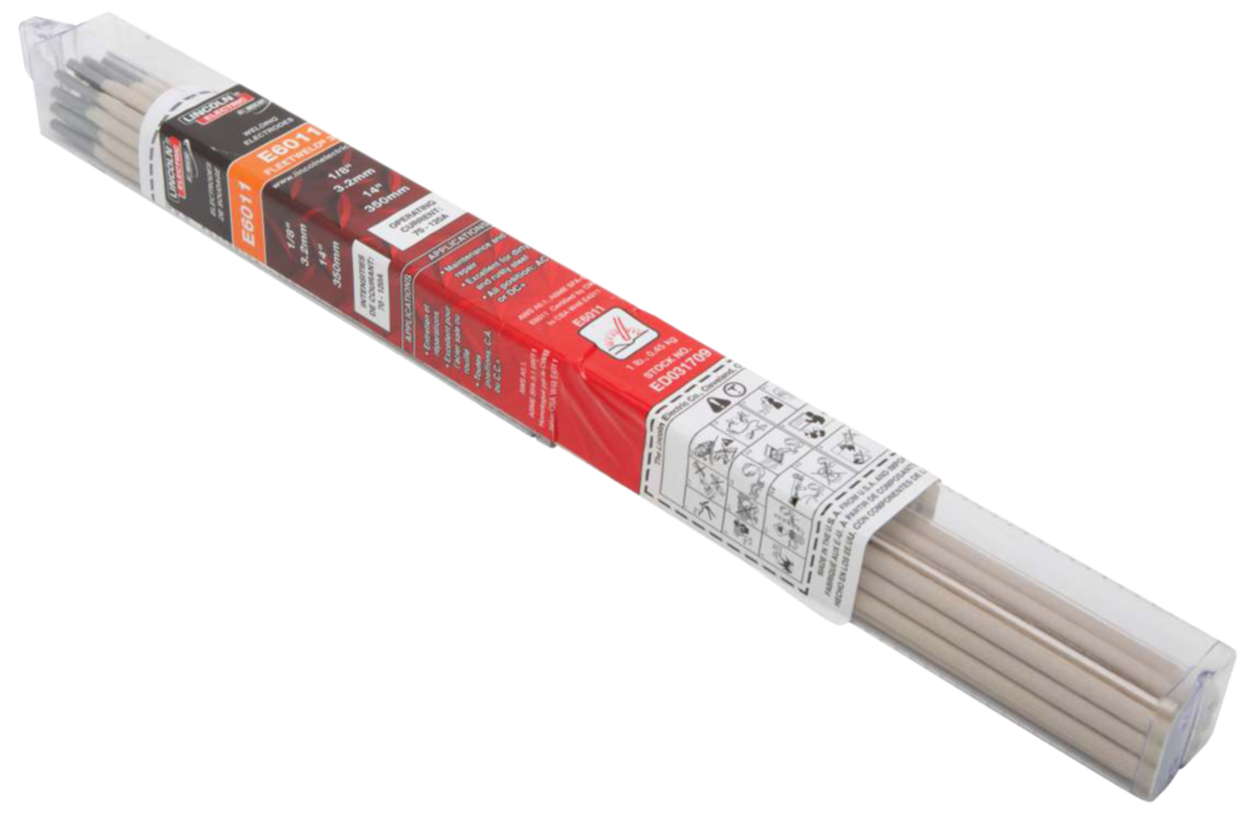 Lincoln Electric E6011 Welding Rod, 1/8in Canadian Tire