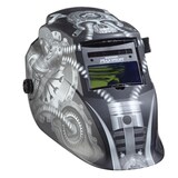 Mastercraft Grey Auto Dark Welding Helmet Front_Angled_Right