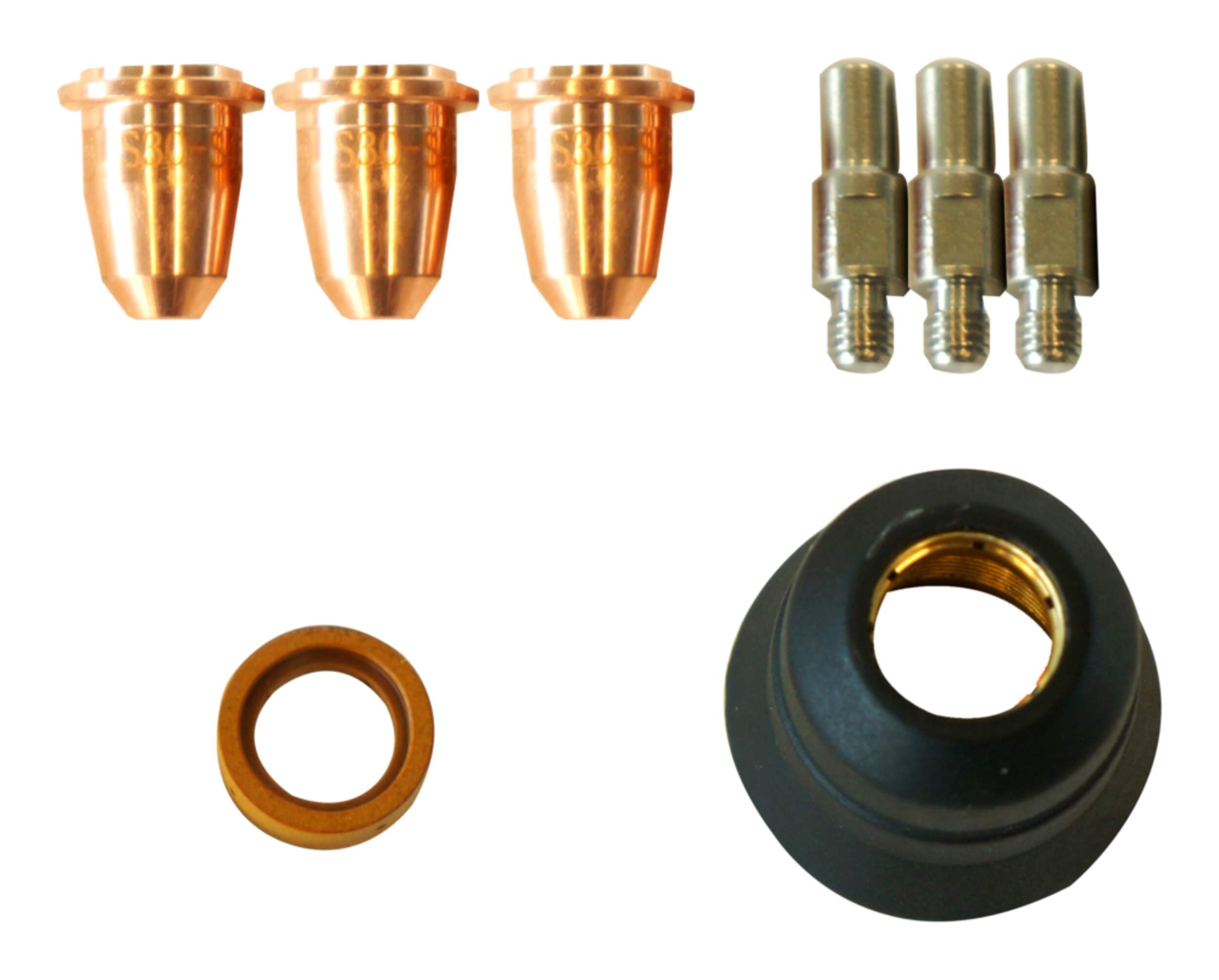 Pièces de rechange pour coupeuse au plasma Mastercraft Power Cut 40i, paq. 8 Composite_or_Mixed