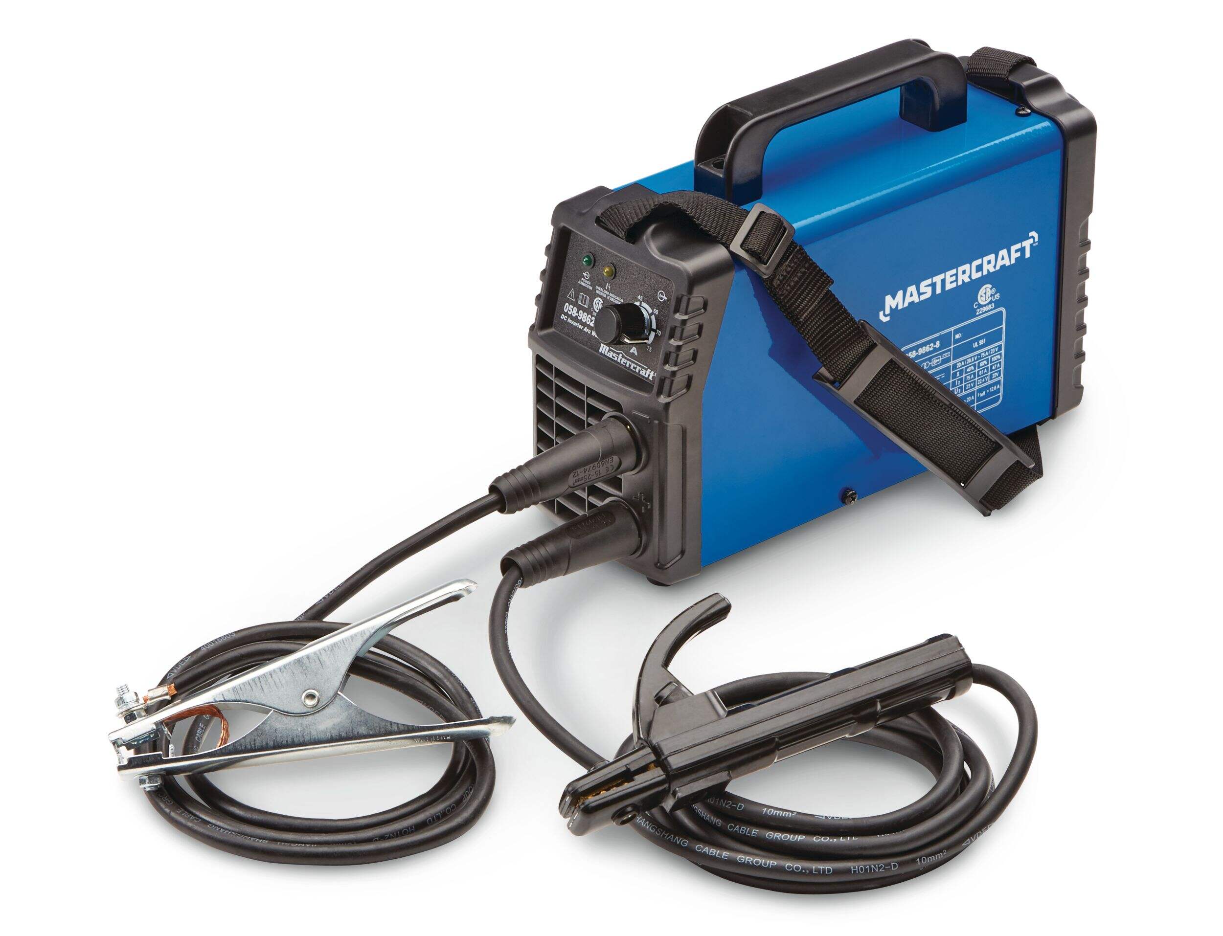 Mastercraft EXTREME-80 120V Inverter Arc 75 Stick Welder Front_Angled_Left