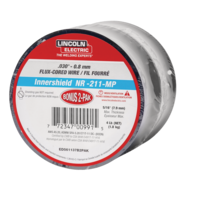 Lincoln Electric Flux-Cored Gasless Welding Wire Bonus Pack, 2-lb SPool, 1.8-kg, 0.03-in, 2-pk