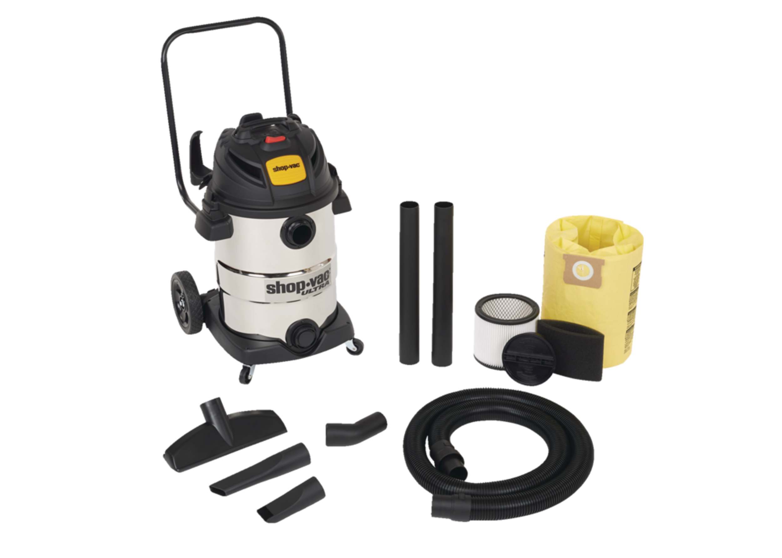 ShopVac® Ultra Stainless Steel Wet/Dry Vac, 45.5L Canadian Tire
