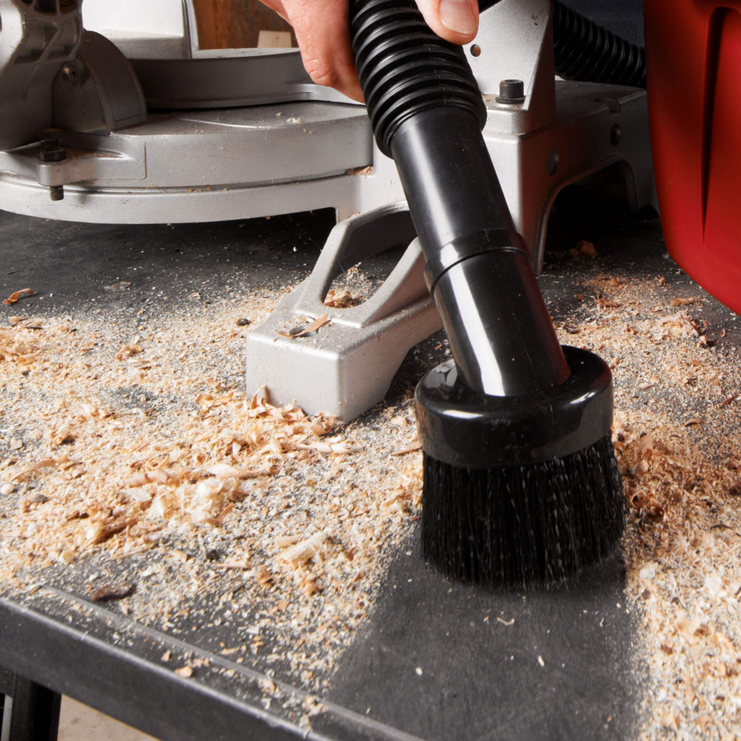 ShopVac® CV1RB Round Dusting Brush for Wet/Dry Shop Vacuums, 11/4in