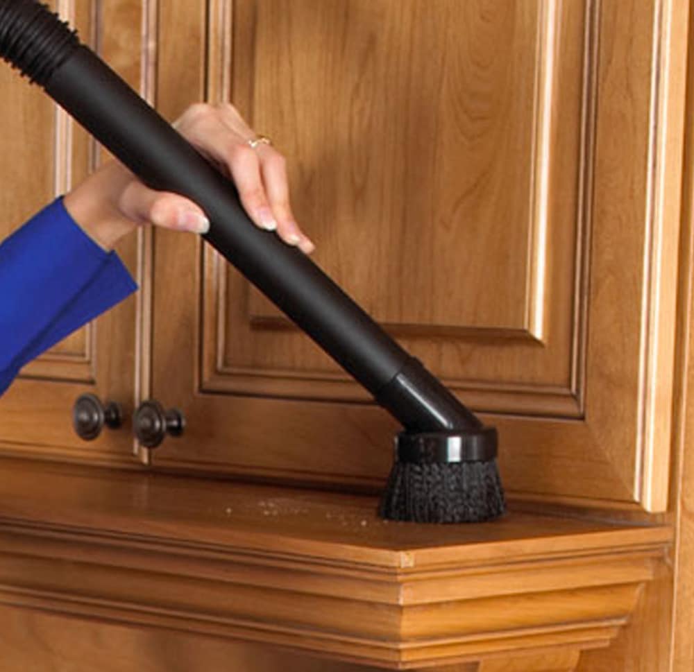 ShopVac® CV1RB Round Dusting Brush for Wet/Dry Shop Vacuums, 11/4in