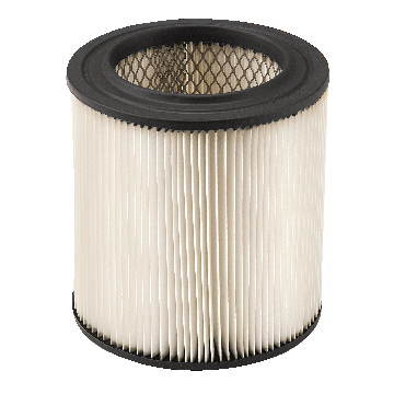 ShopVac® Replacement Pleated Paper Cartridge Filter for Mastervac and