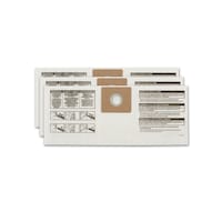 Shop-Vac® Polyester Dust Collector Filter Bags for Wet/Dry Shop Vacuums, 9-L, 3-pk Front_Flat