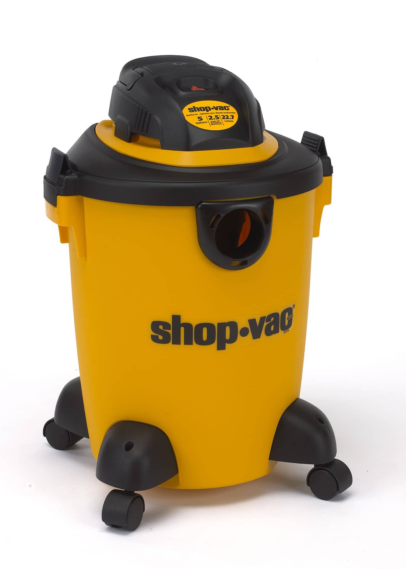 Shop-Vac® 2030548 2.5 Peak HP Wet/Dry Shop Vacuum with Hose and  Accessories, 22.7-L