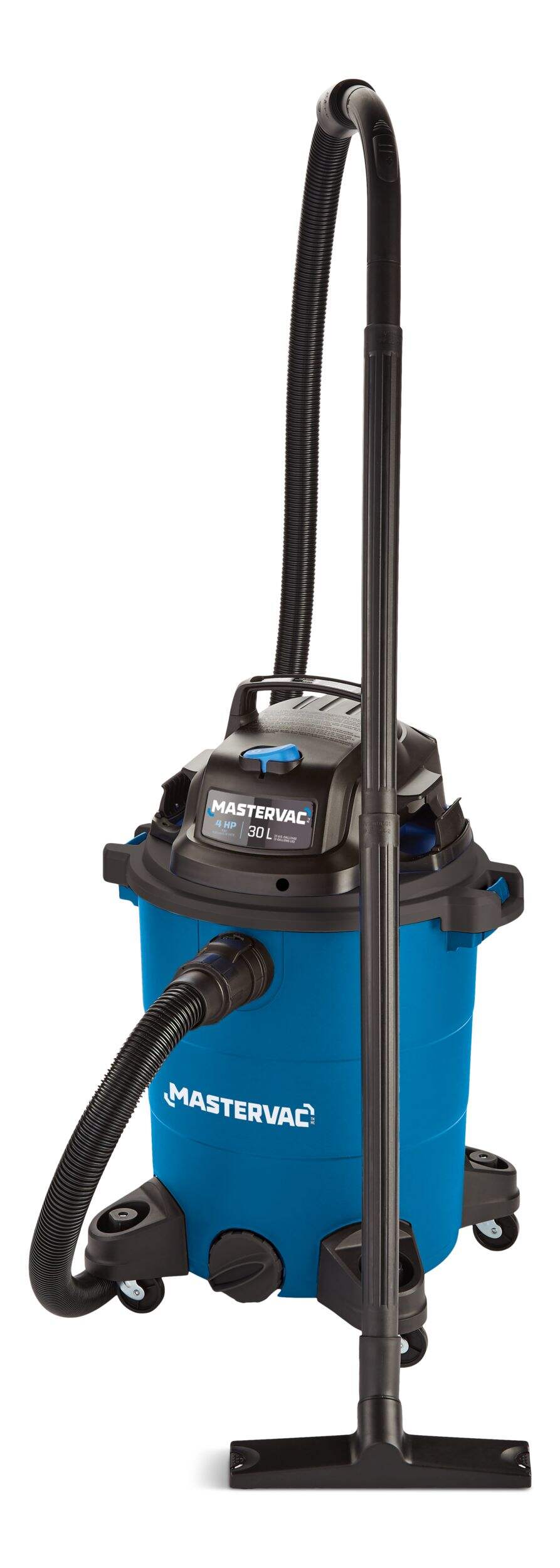 Mastervac VOC809PF - Aspirateur de déchets secs/humides, puissance de 4,0 HP,  avec filtre à cartouche antibactérien, 30 L Front_Three_Fourths_Angled_Left