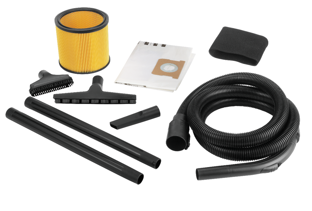 Mastervac VOC809PF 4.0 Peak HP Wet/Dry Shop Vacuum with AntiBacterial