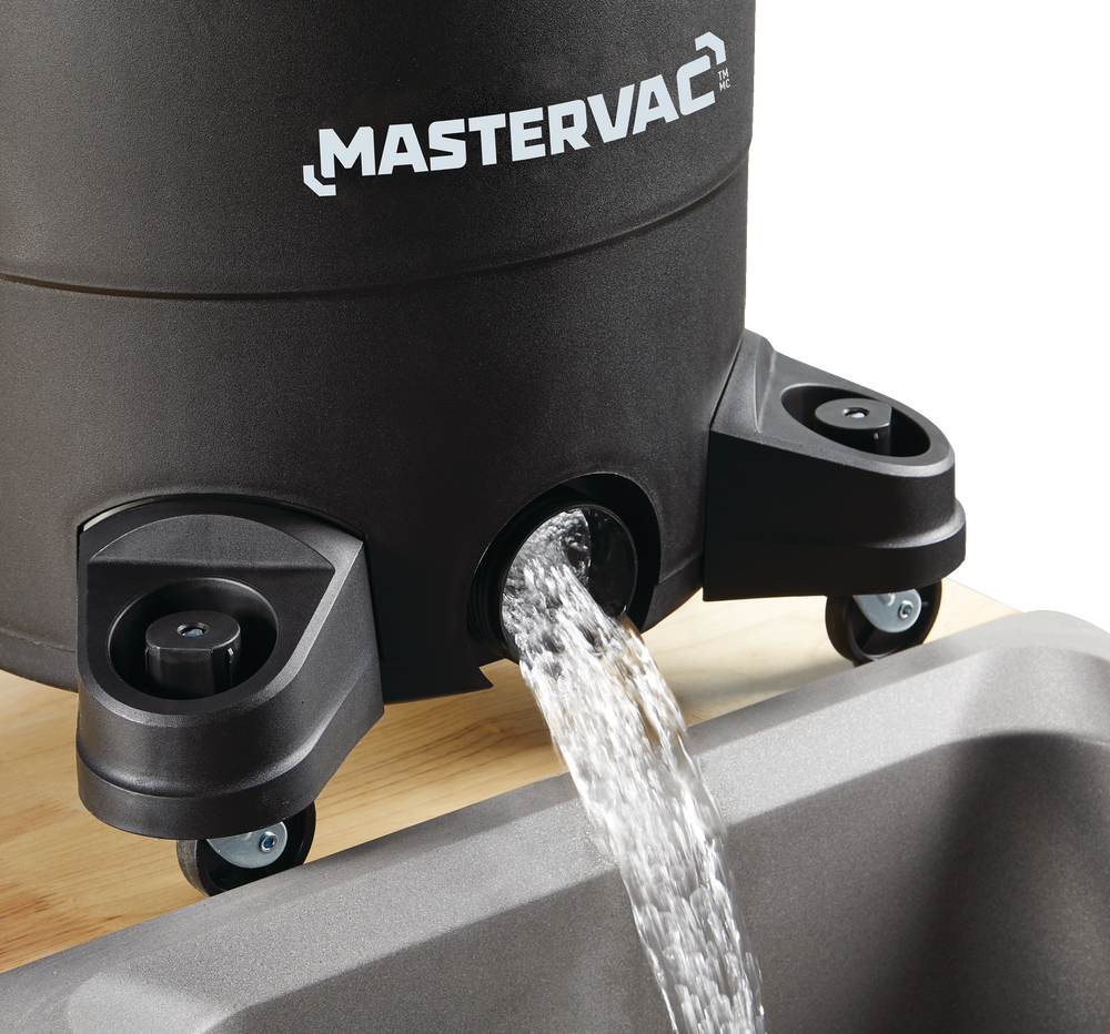 Mastervac VOC809PF 4.0 Peak HP Wet/Dry Shop Vacuum with AntiBacterial