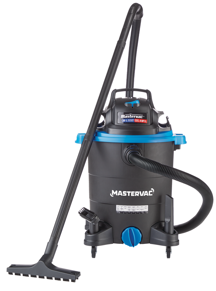 Mastervac VOC809PF 4.0 Peak HP Wet/Dry Shop Vacuum with AntiBacterial