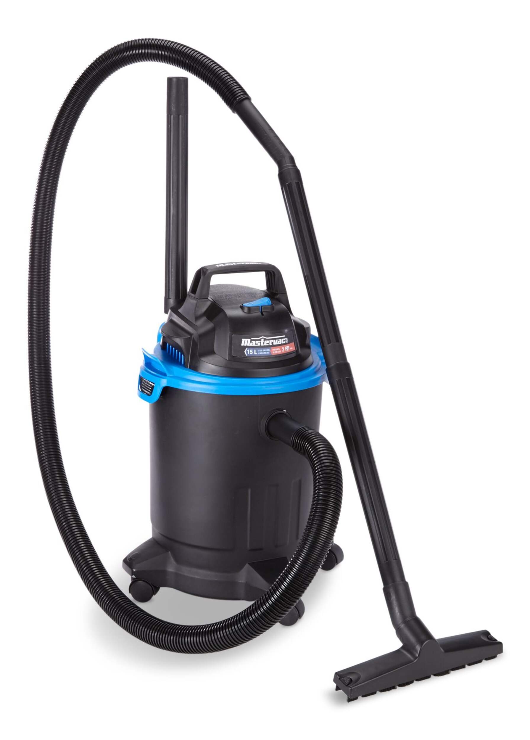 Mastervac VO405P 2.0 Peak HP Wet/Dry Shop Vacuum with Filters and Hose