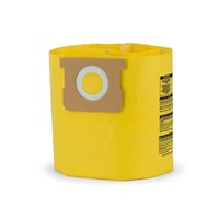 Shop-Vac® High Efficiency Paper Collection Bag for Shop-Vac® Plastic Wet/Dry Shop Vacuum, 15-L Front_Three_Fourths_Angled_Left
