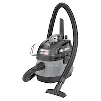 MAXIMUM VFB511B 5.5 Peak HP Portable Wet/Dry Shop Vacuum with Hose and Accessories, 19-L Front_Three_Fourths_Angled_Left
