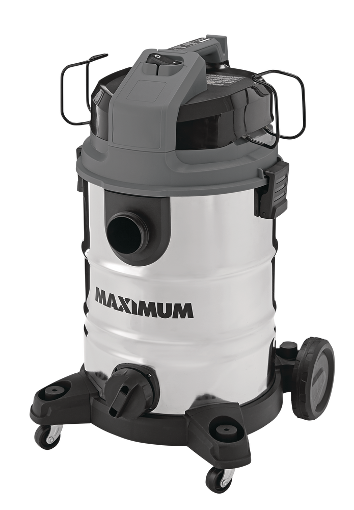 MAXIMUM VKD811SW 5.5 Peak HP Stainless Steel Wet/Dry Shop Vacuum with