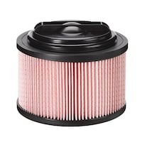 MAXIMUM Washable and Reusable Fine Dust Pleated Fibre Cartridge Filter for Wet/Dry Shop Vacuums, 19-L Front_Elevated