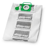 Shop-Vac® Wet/Dry Tear Resistant Bags for Wet/Dry Shop Vacuums, 45-75 L, 2-pk Front_Angled_Left