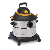 Shop-Vac® 2031848 2.5 Peak HP Stainless Steel Wet/Dry Shop Vacuum with Hose and Accessories, 30-L